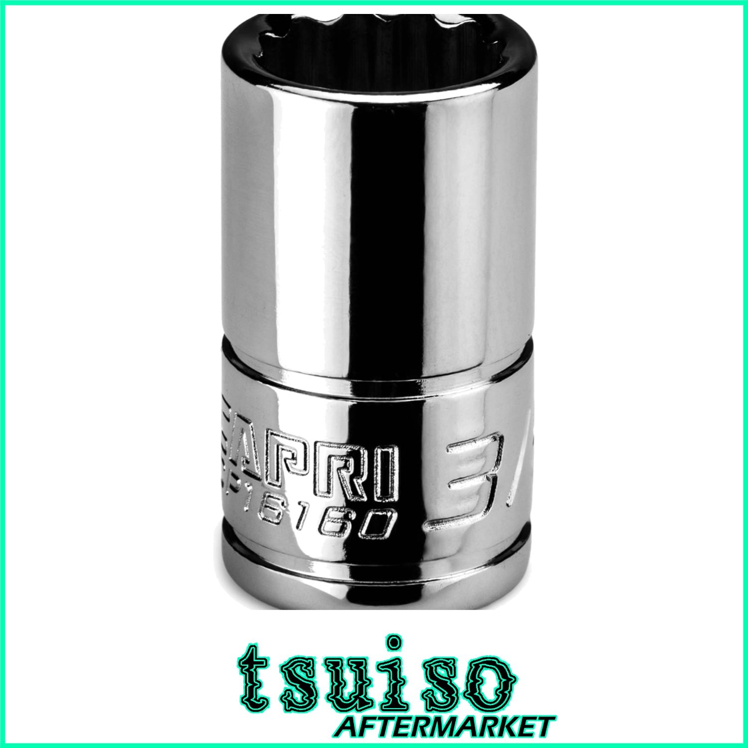 3/8 in. 12-Point Shallow Socket – Chrome Vanadium Steel for Professionals