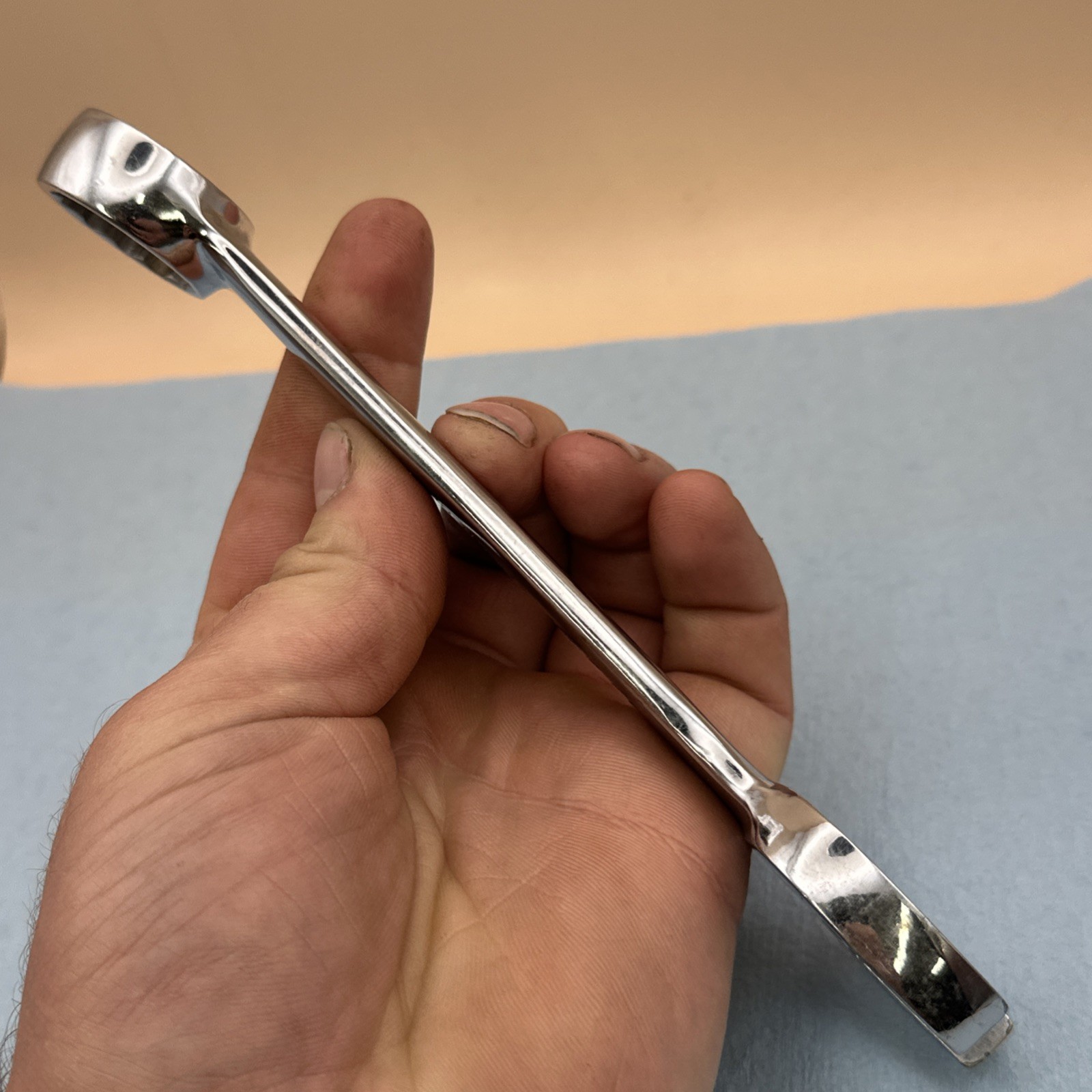 Snap On Tools OEX280 7/8″ 12PT SAE Short Chrome Combination Wrench
