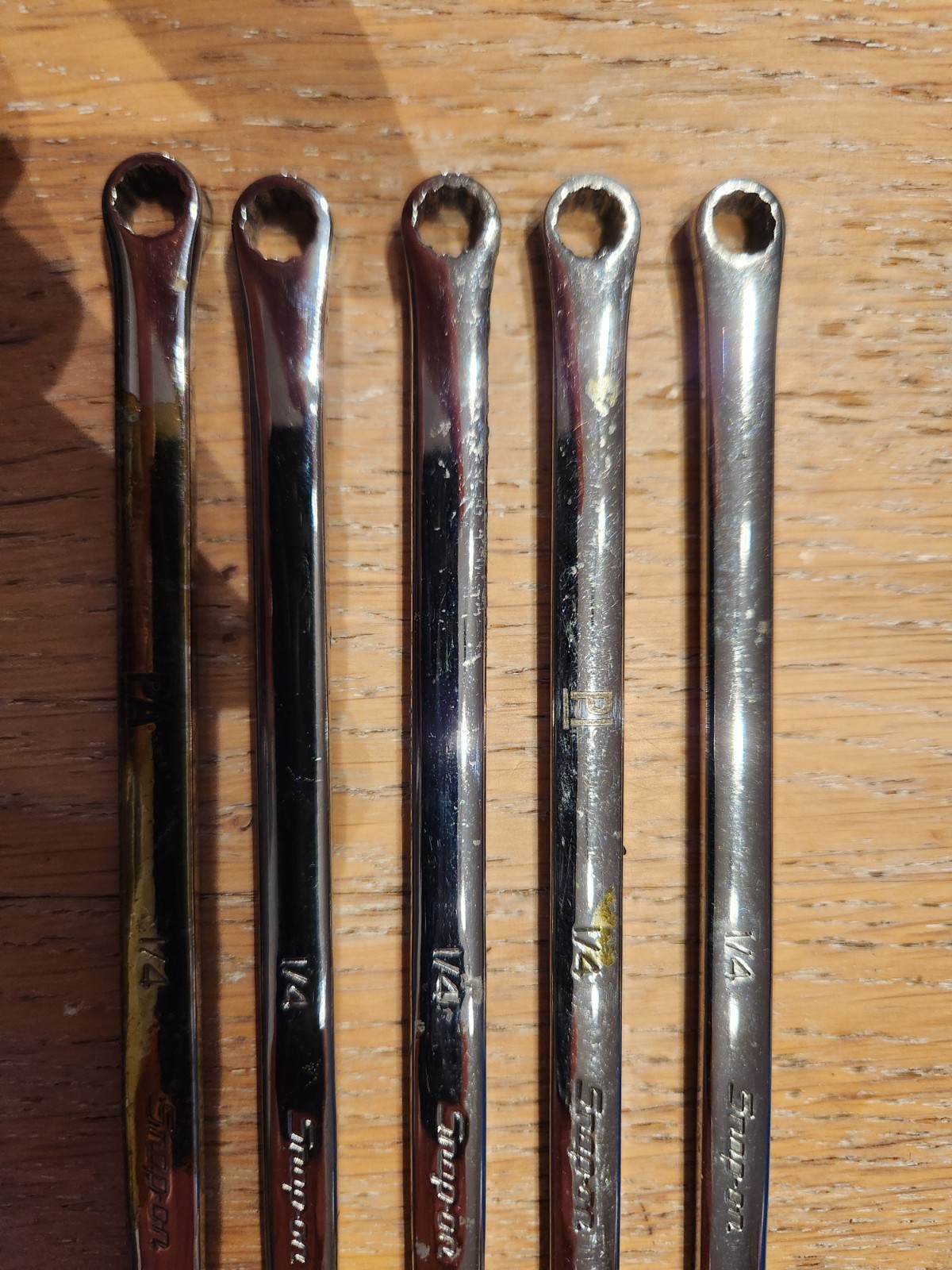 1 Pc. Snap-on XDHF810 High-Performance 0° Offset Box Wrench 1/4” x 5/16” 12 Pt.