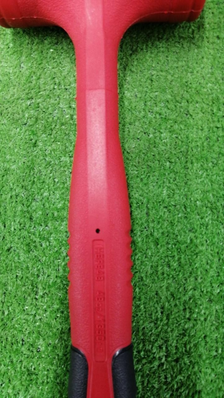 Snap-on HBFE48 48 oz Soft Grip Dead Blow Hammer Red 15″ Length