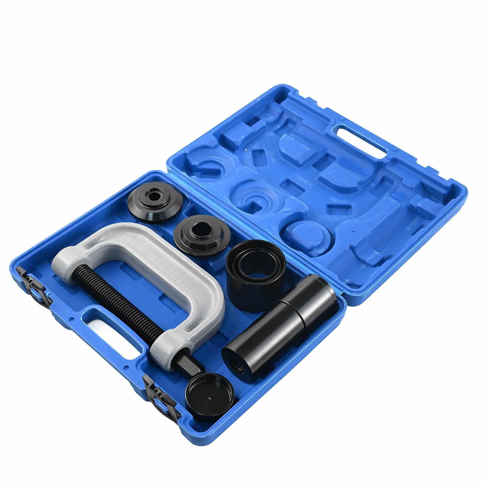 10PC Heavy Duty 4 in 1 Ball Joint Press & U Joint Removal Tool Kit w 4×4 Adapter