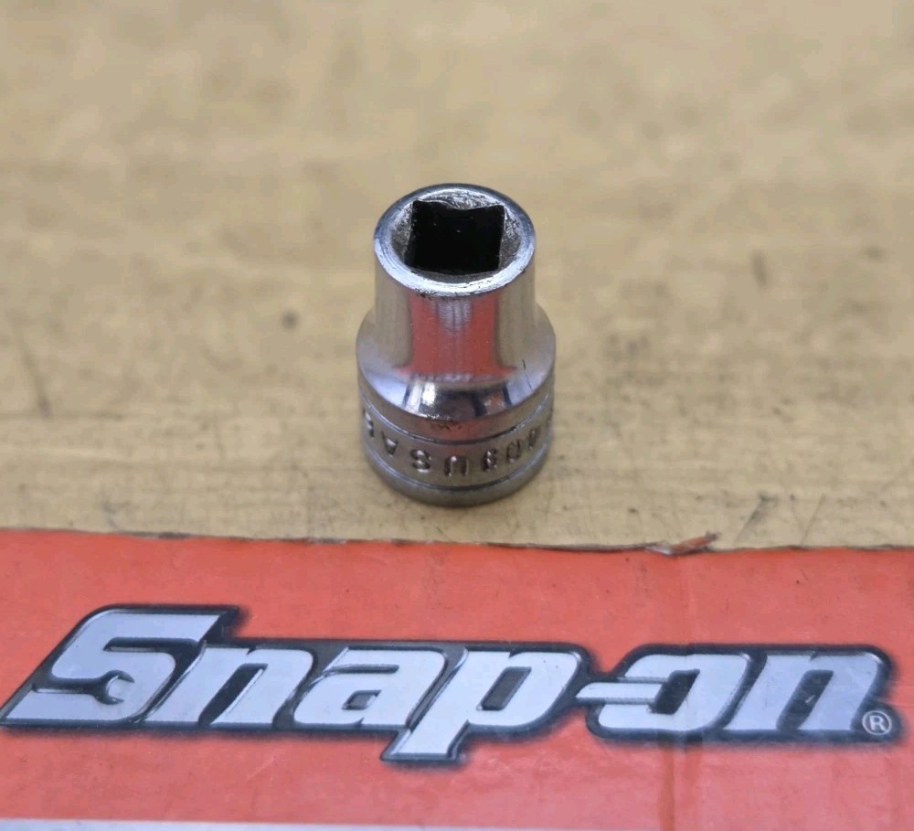 Vintage Snap On PP409 – 3/8″ Drive 9/32″ Internal Pipe Plug Socket Ships Free
