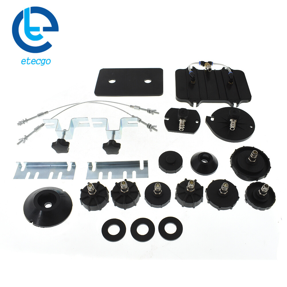 Pneumatic Air Pressure Kit Brake & Clutch Bleeder Valve System Kit Portable
