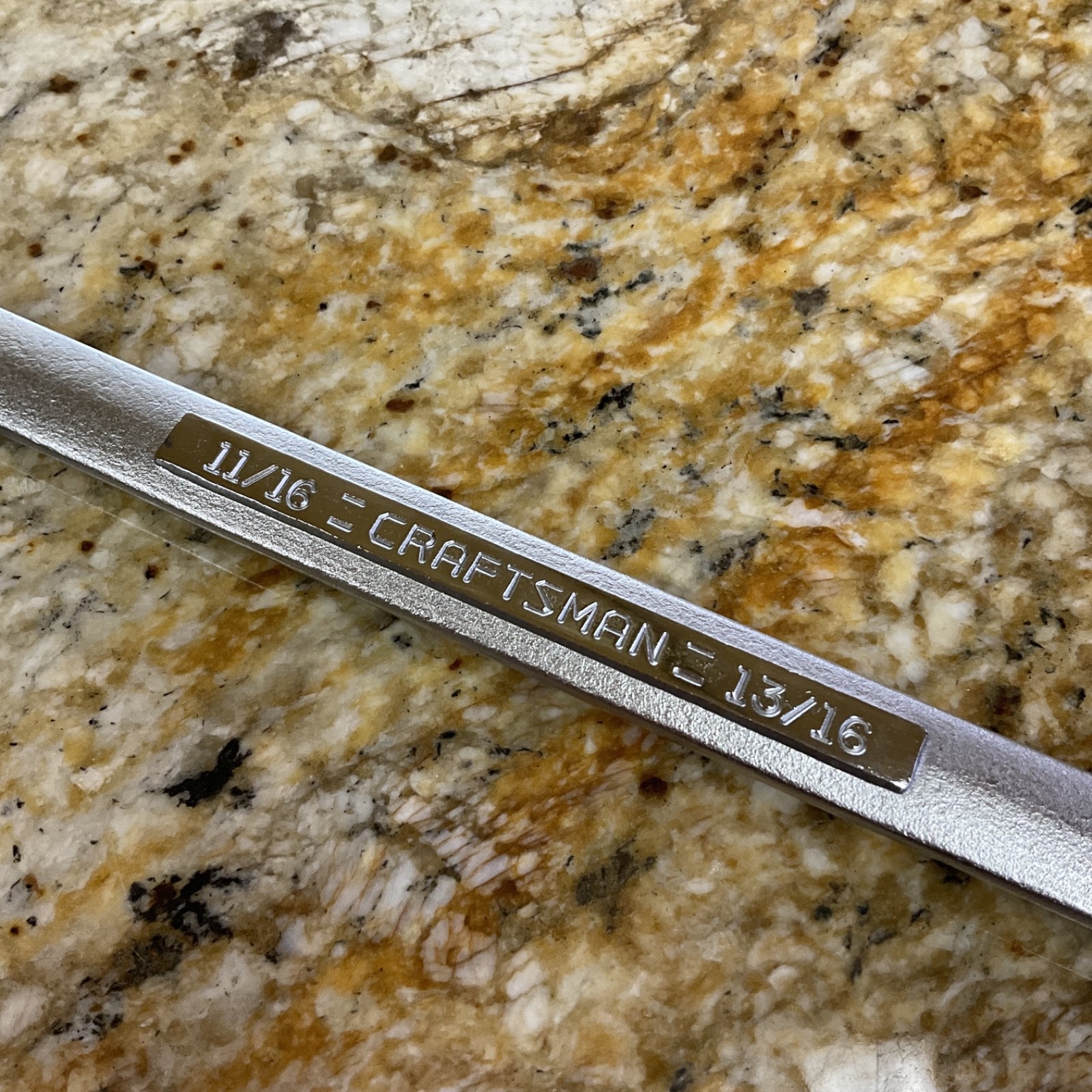 Vtg Craftsman 11/16″ & 13/16″ Double Box Wrench V-43927 USA !SHIPS FREE! CLEAN!!