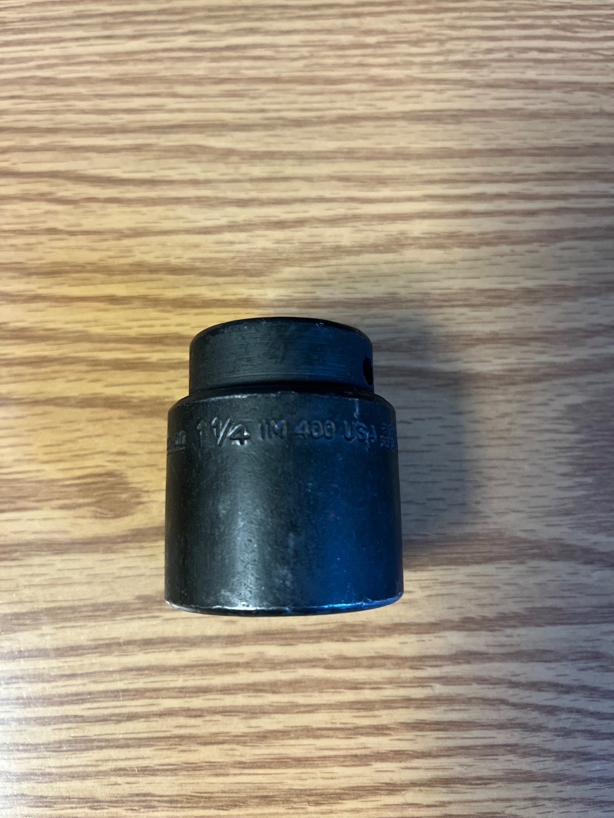 SNAP ON IM400 – 1-1/4 SHALLOW SIX POINT IMPACT SOCKET – 1/2 DRIVE – LOC# 192
