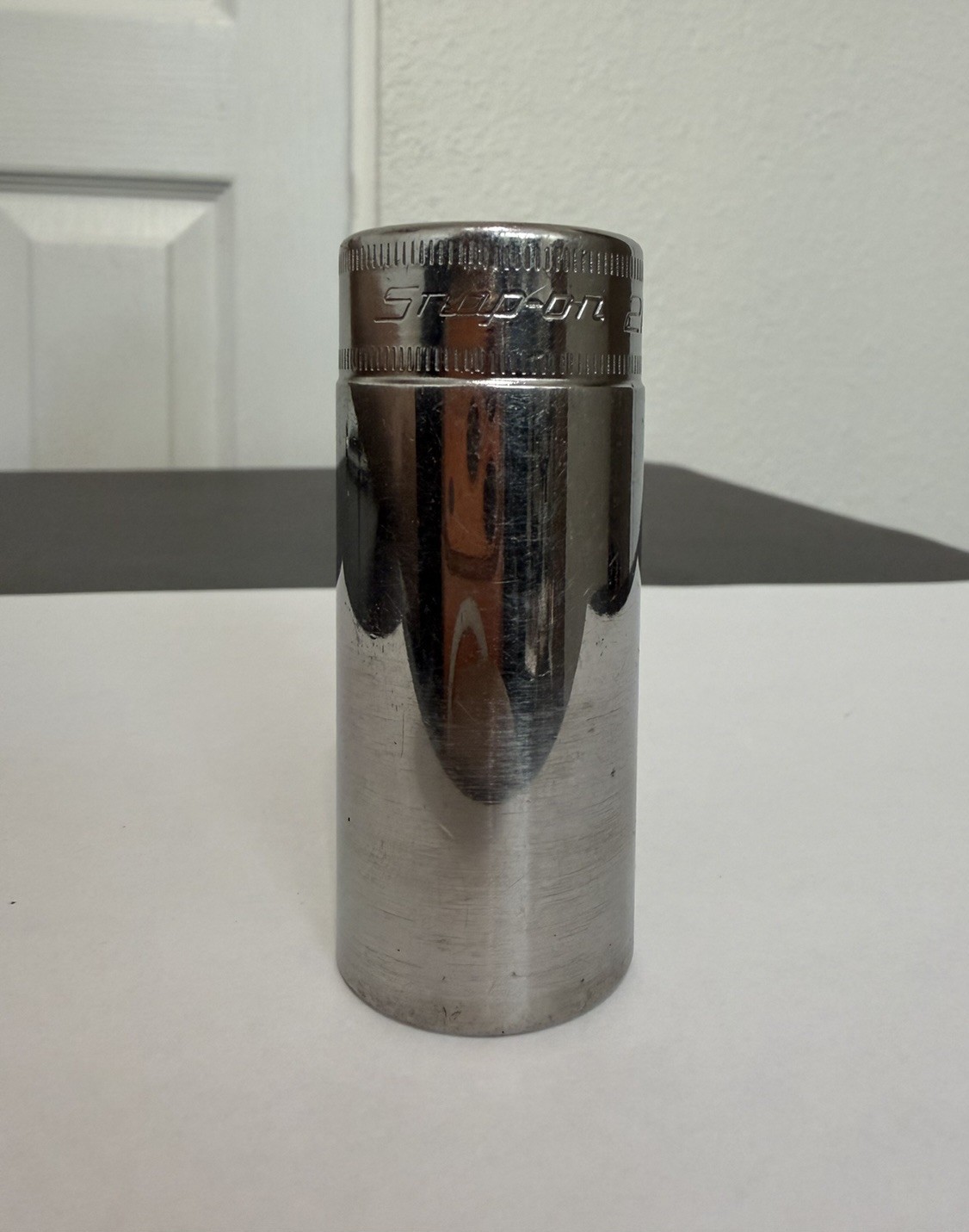 Snap On 3/8″ Drive 6-Point 21mm Deep Chrome Socket SFSM21