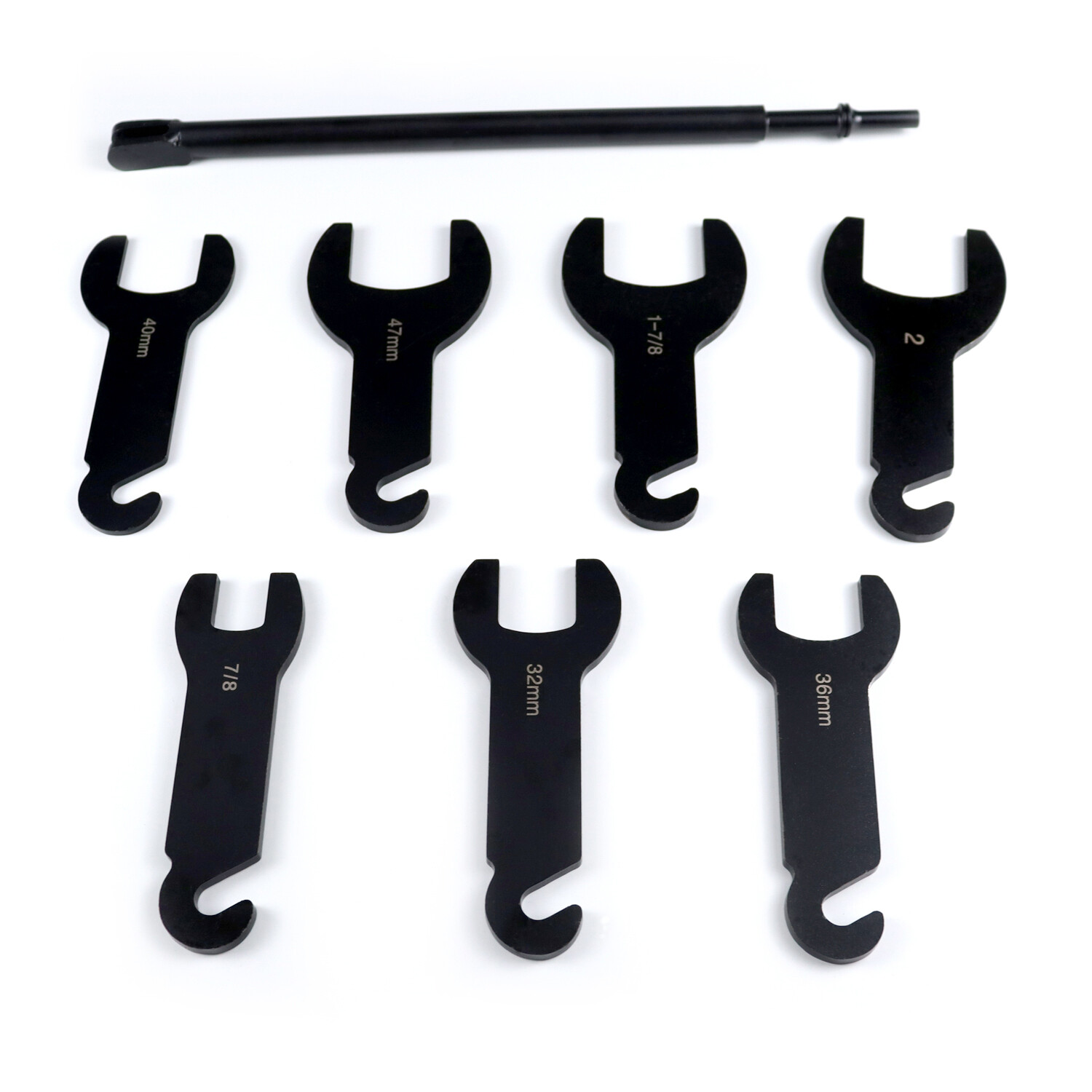 7pcs Pneumatic Fan Clutch Wrench Kit Removal Tool Kit for Ford/GM/Chrysler/Jeep