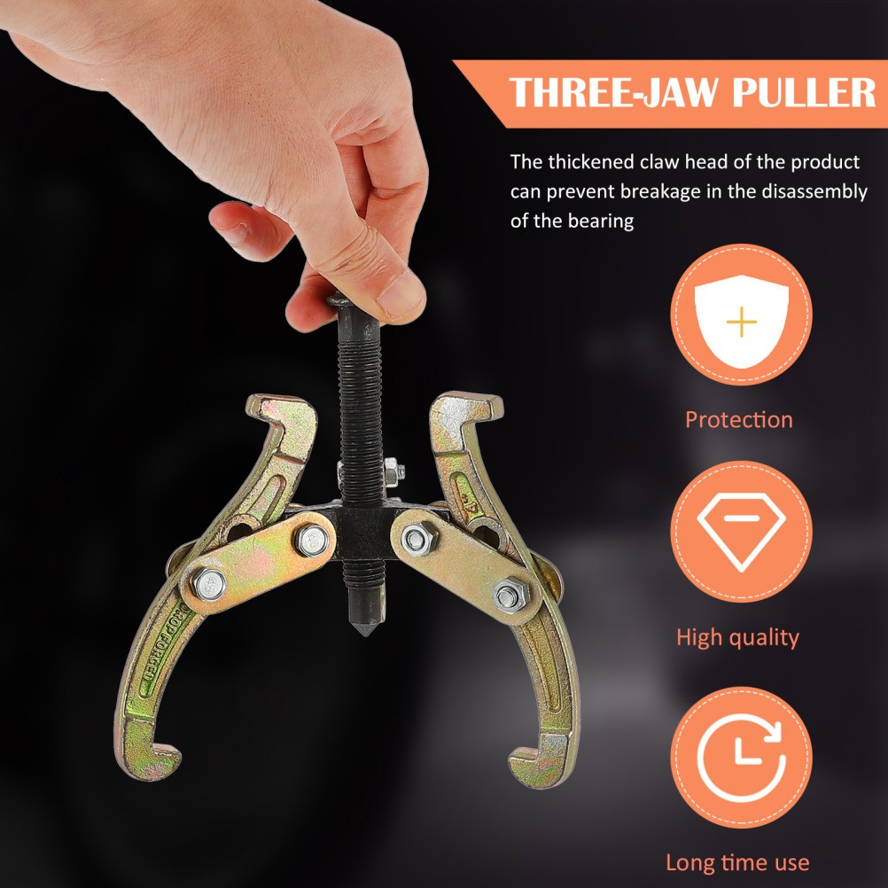 Automotive Bearing Pullers Three-claw Puller] Adjustable Steel Pulling