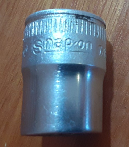 Snap on F140 Socket 3/8″ Drive SAE 7/16″ 12 point