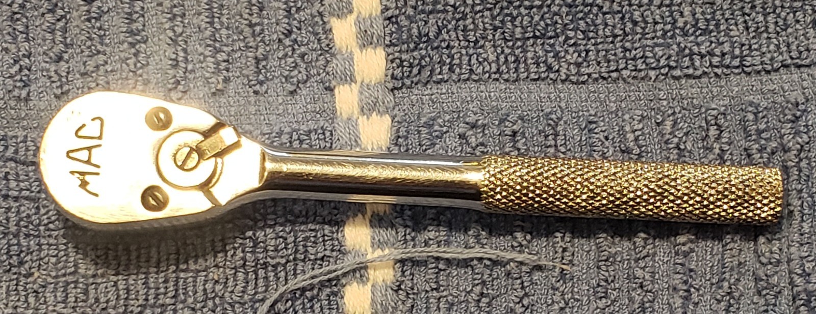 Vtg Mac Tools 1/4″ Drive Ratchet * MR5 * 4 3/4″ long