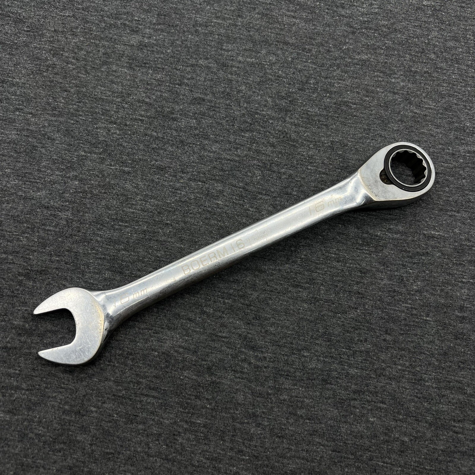 Blue-Point BOERM16 Metric 16mm Ratcheting Reversible Combination Wrench 12 Point