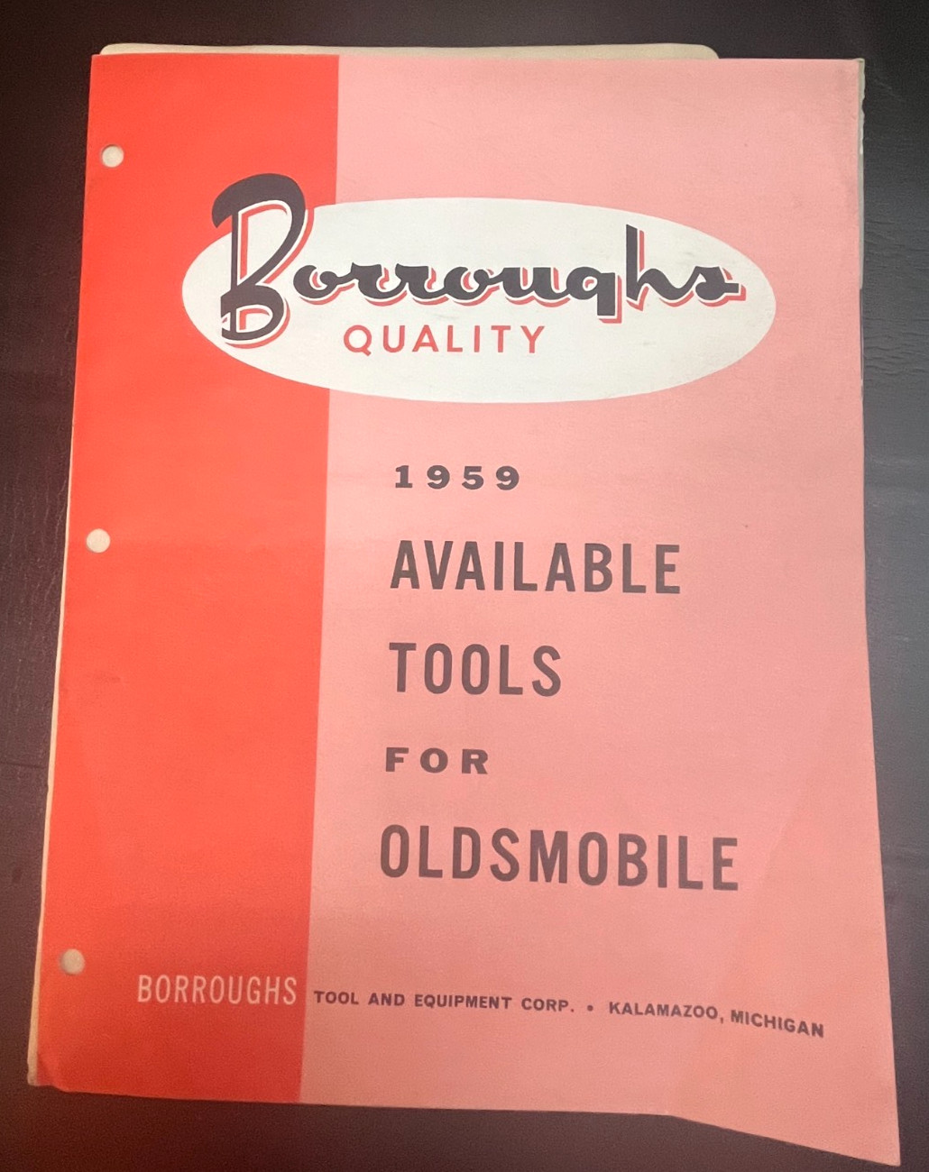 1959 Oldsmobile Kent-Moore Specialty Automotive Tool Kit