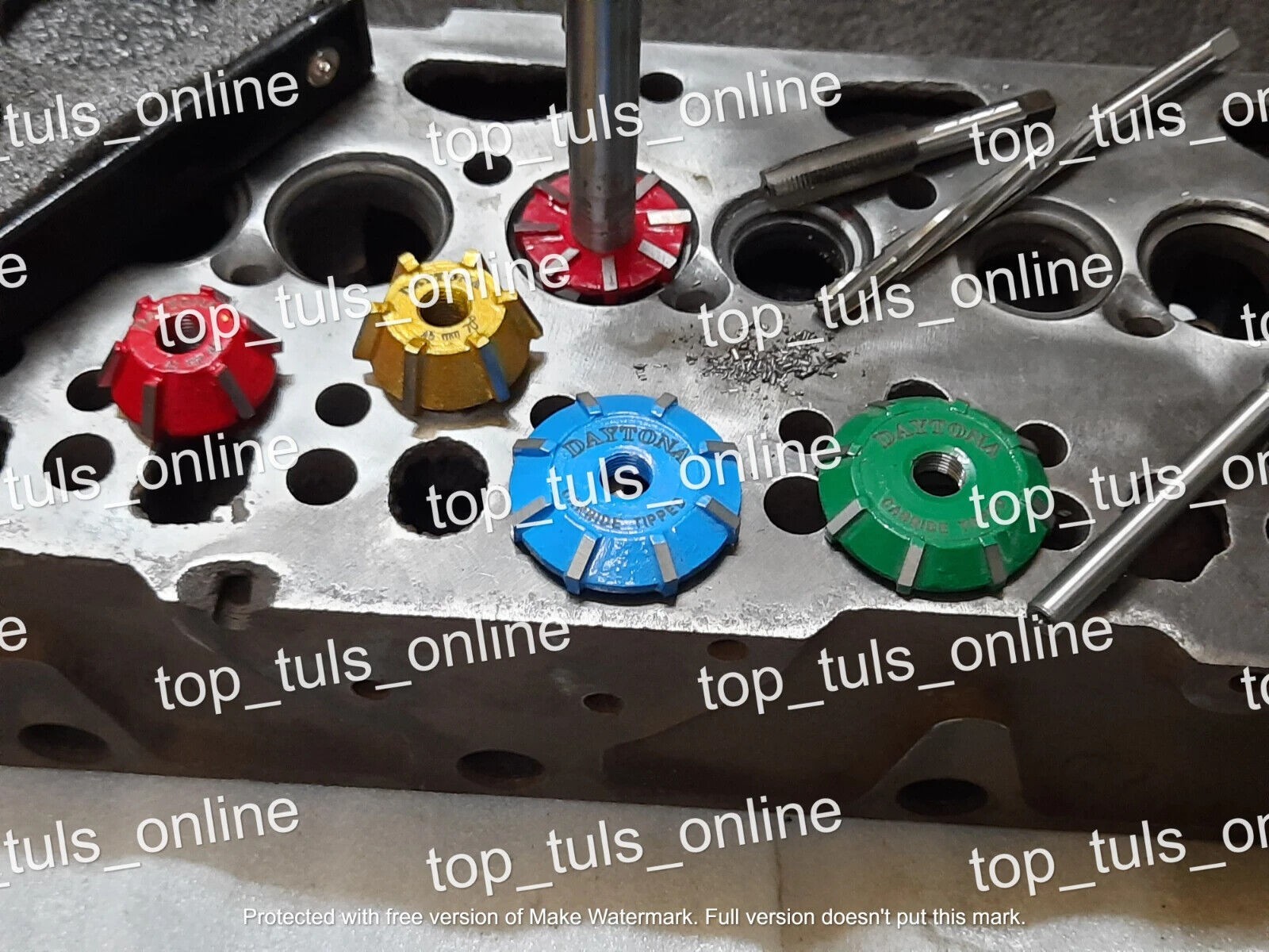 CHEVROLET SBC 350-265-327-283-400 5.7L V8 POWER PACK VALVE SEAT CUTTER KIT