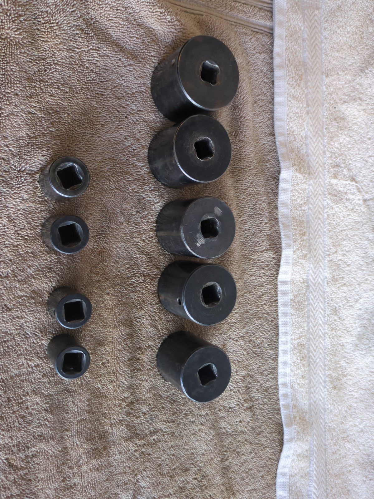 9-Matco 1/2″ Drive SAE 6 Point Sockets-CP 486- 466-446-426-406-246- 226-206- 186