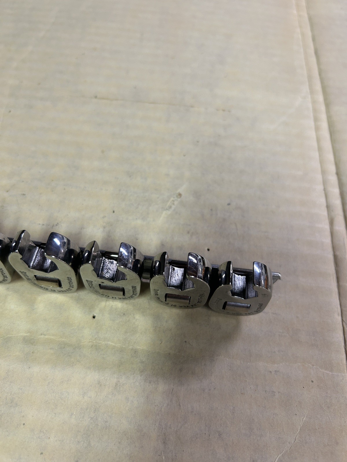 Snap On 8 pc 3/8″ Drive Metric Crowfoot Flare Nut Socket Set 9-18mm 210FRHMA