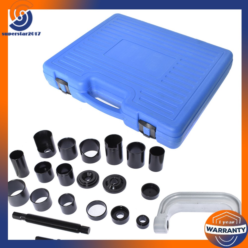 21pcs Ball Joint Press Tool Kit Heavy Duty Carbon Steel Automotive Repair Set