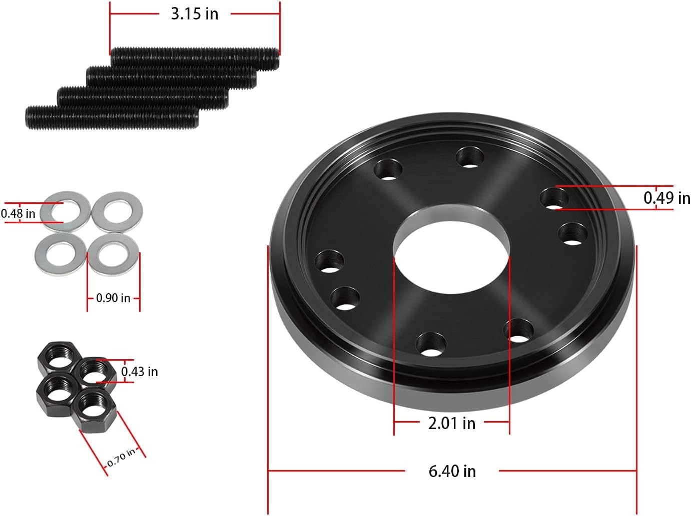 3824078 5395259 Rear Crankshaft Seal Installer Alt ST-224C For Cummins 3.90/5.9L