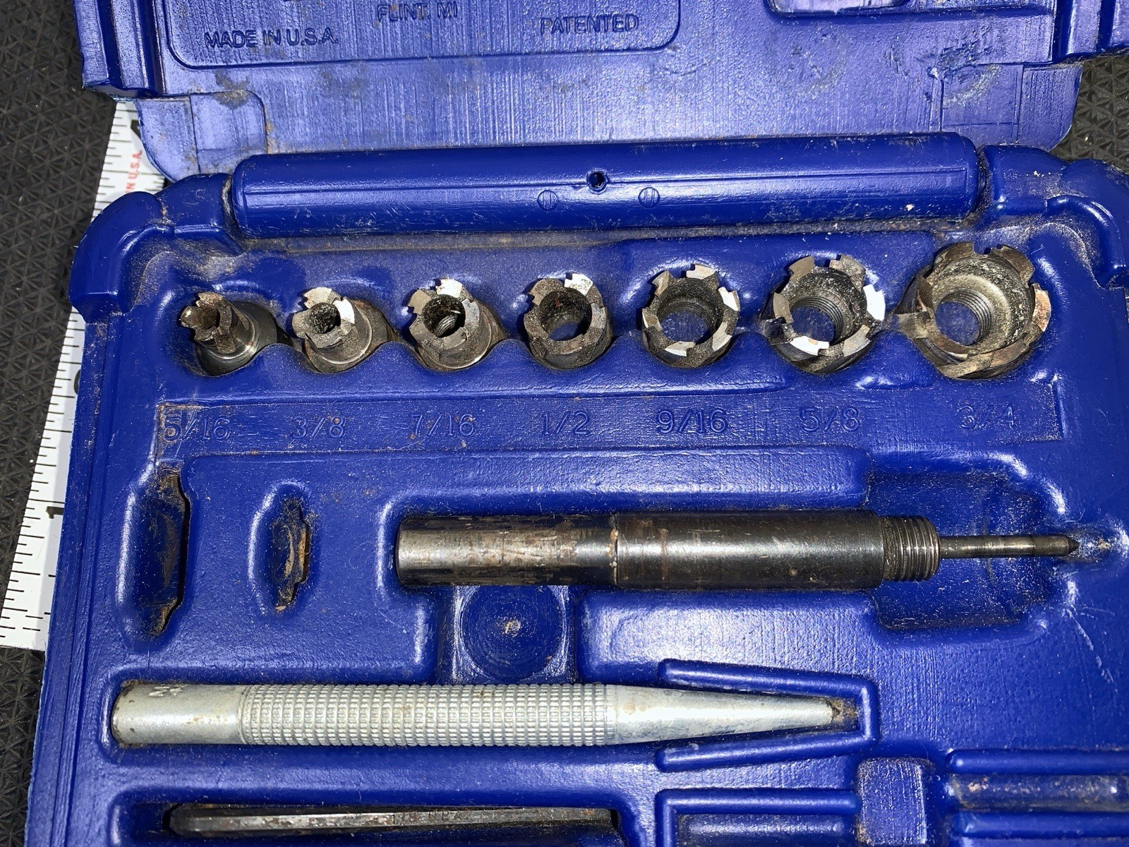 Blue-Point by Snap-on Sheet Metal Hole Cutter Kit # GA219B