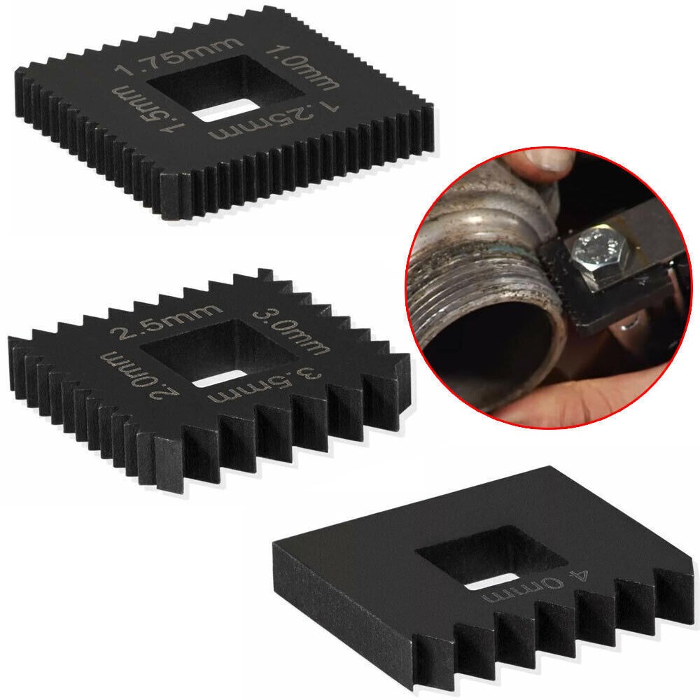 Metric Die Set for 7402 Universal Outside Thread Chaser Similar to OTC 202817