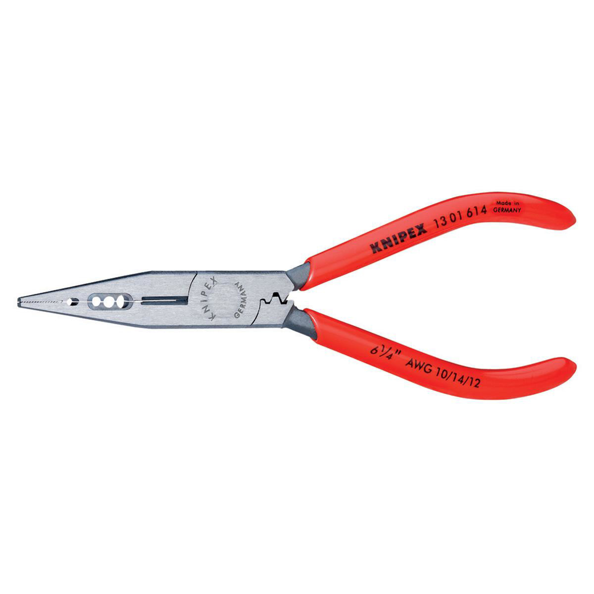 Knipex 1301-614 6-1/4″ Electricians Pliers 10, 12, 14
