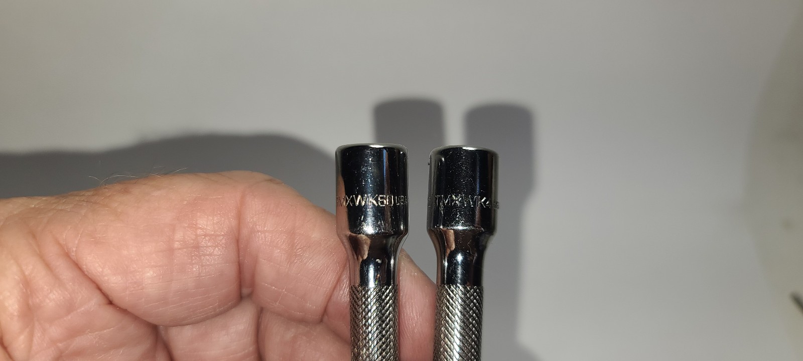 SNAP ON TMXWK4 & TMXWK60 1/4″ Drive Wobble Socket Extensions Chrome USA Made