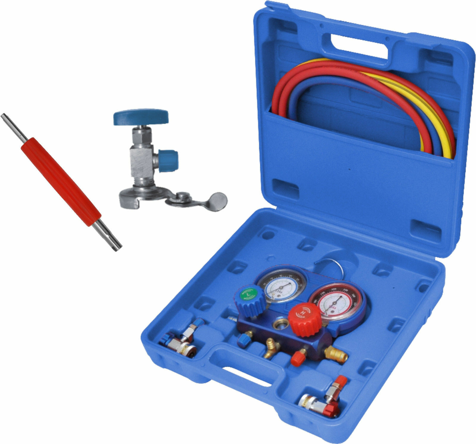 Automotive A/C Conditioner Refrigerant Manifold Gauge Kit Set Car Repair Tool