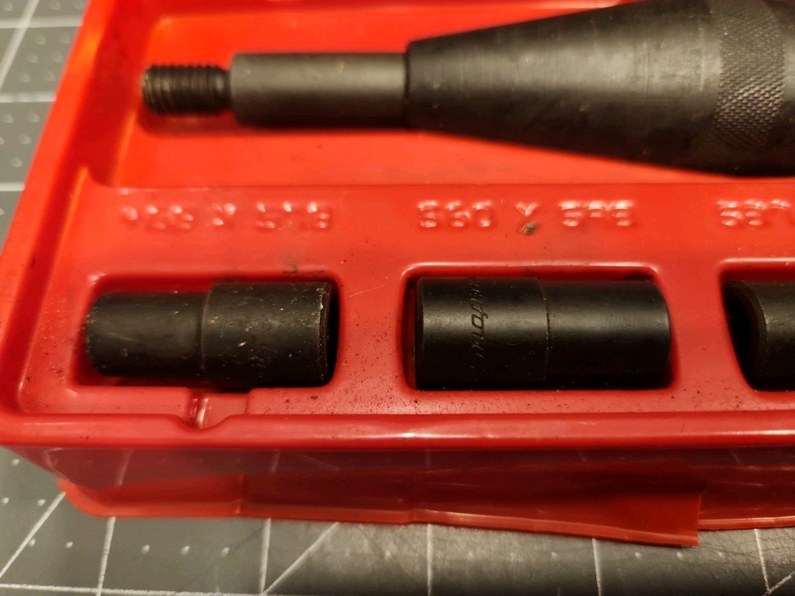 Snap-On Clutch Aligner 7 pc. Mechanics Tool Set A145 In Tray