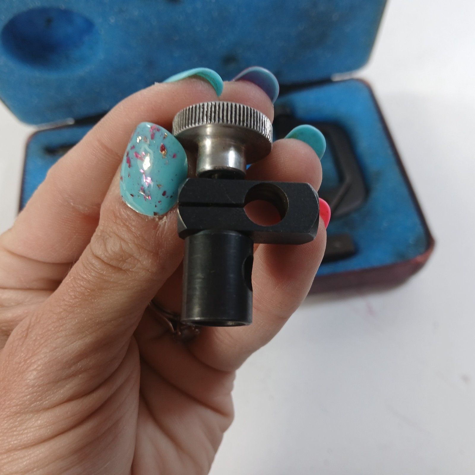 CENTRAL TOOLS No. 200 –  DIAL INDICATOR MEASURING SET W/CASE Vintage