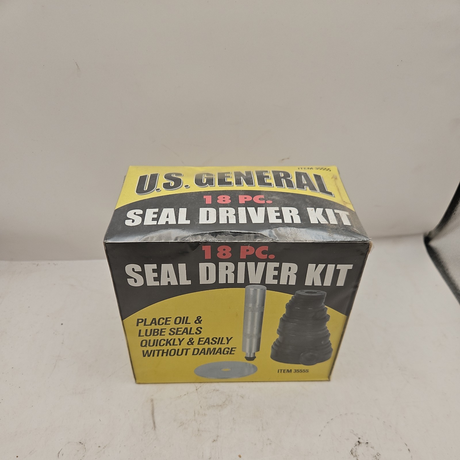 U S General 18-piece Seal Driver Kit 35555 New Sealed in Box 16 Adapters