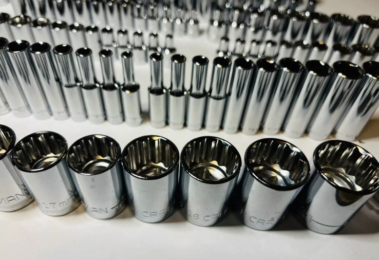 CRAFTSMAN 164 pc 1/4 3/8 1/2 Dr SAE METRIC MM 6pt 12pt wrench socket Tool set