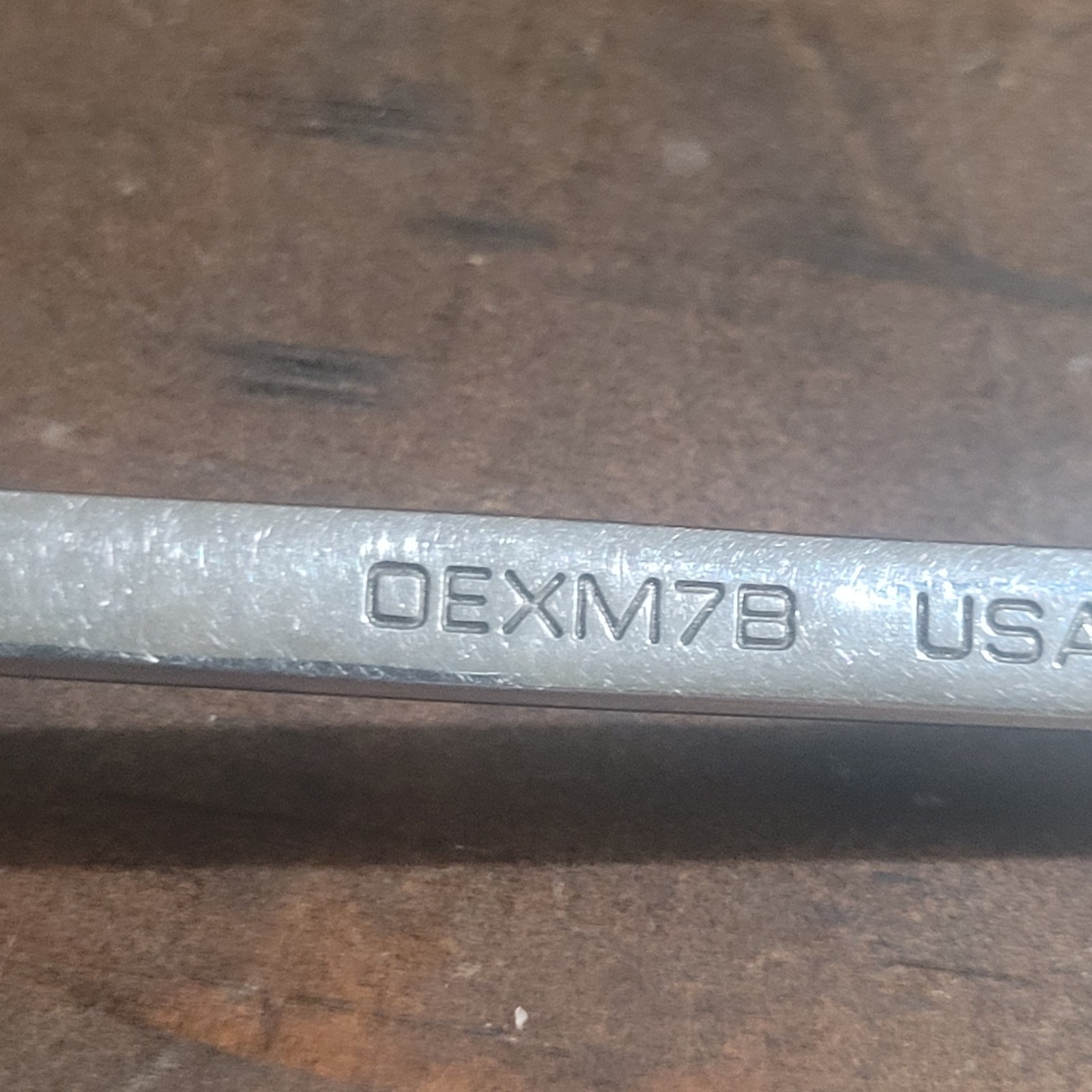 Snap-on Tools OEXM7B 7mm 12-Point Metric Combination Wrench USA