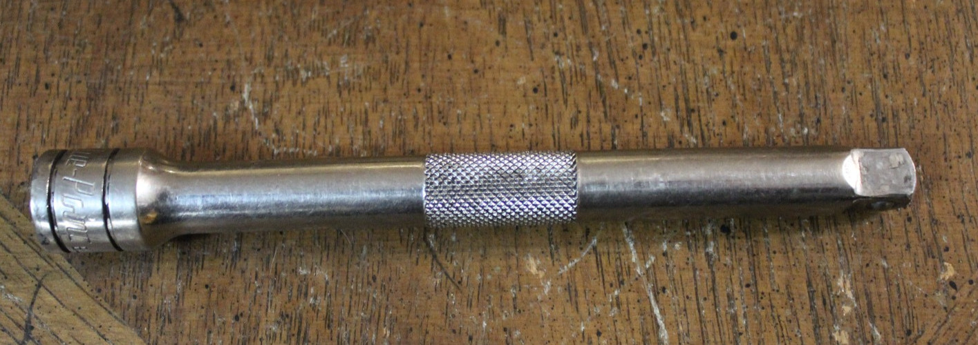 Blue Point Tools 6″ Long Chrome Knurled Extension 3/8″ Drive BLPEXTK386