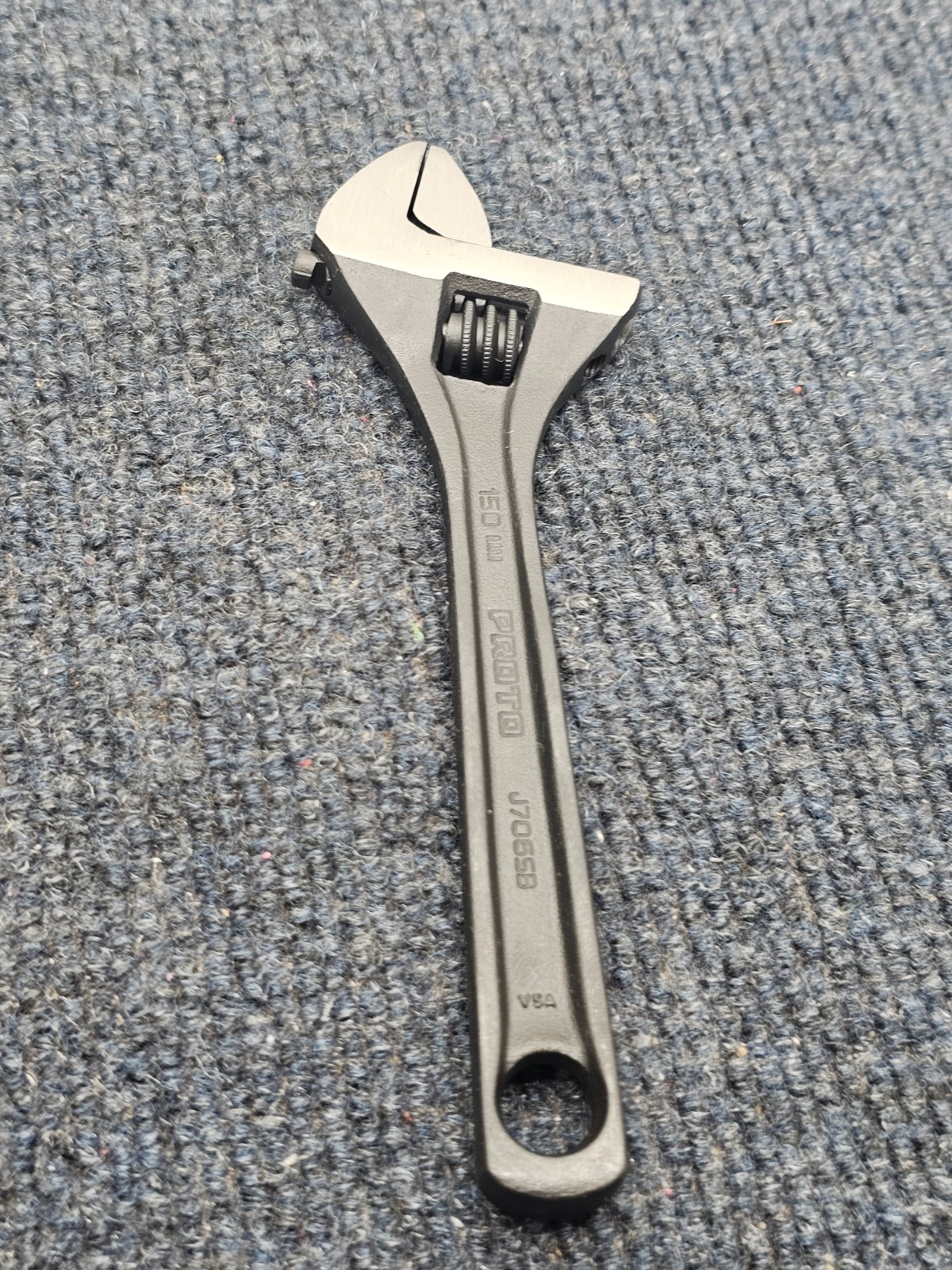 Proto Professional J7065B 6″ Adjustable Wrench Black Oxide