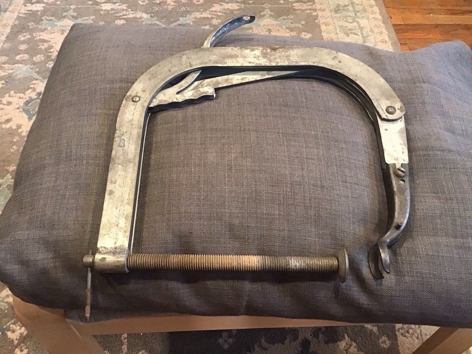 Vintage Cal-Van No 575 Valve Spring Compressor Complete Automotive Pat RE 19414