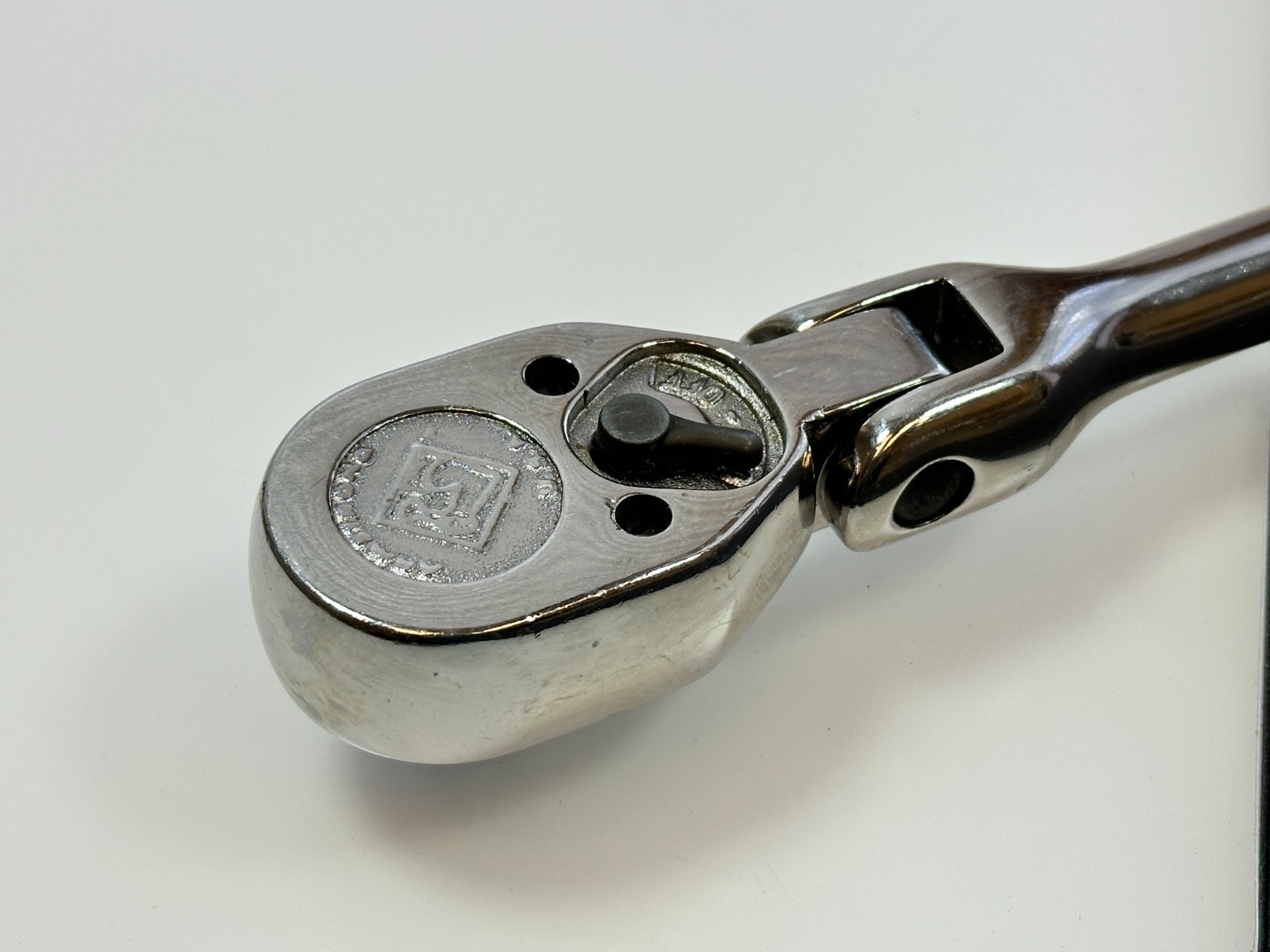 NOS Armstrong Tools USA 12-905 (Rare) 1/2″ Drive FLEX Head Chrome Ratchet (NEW)