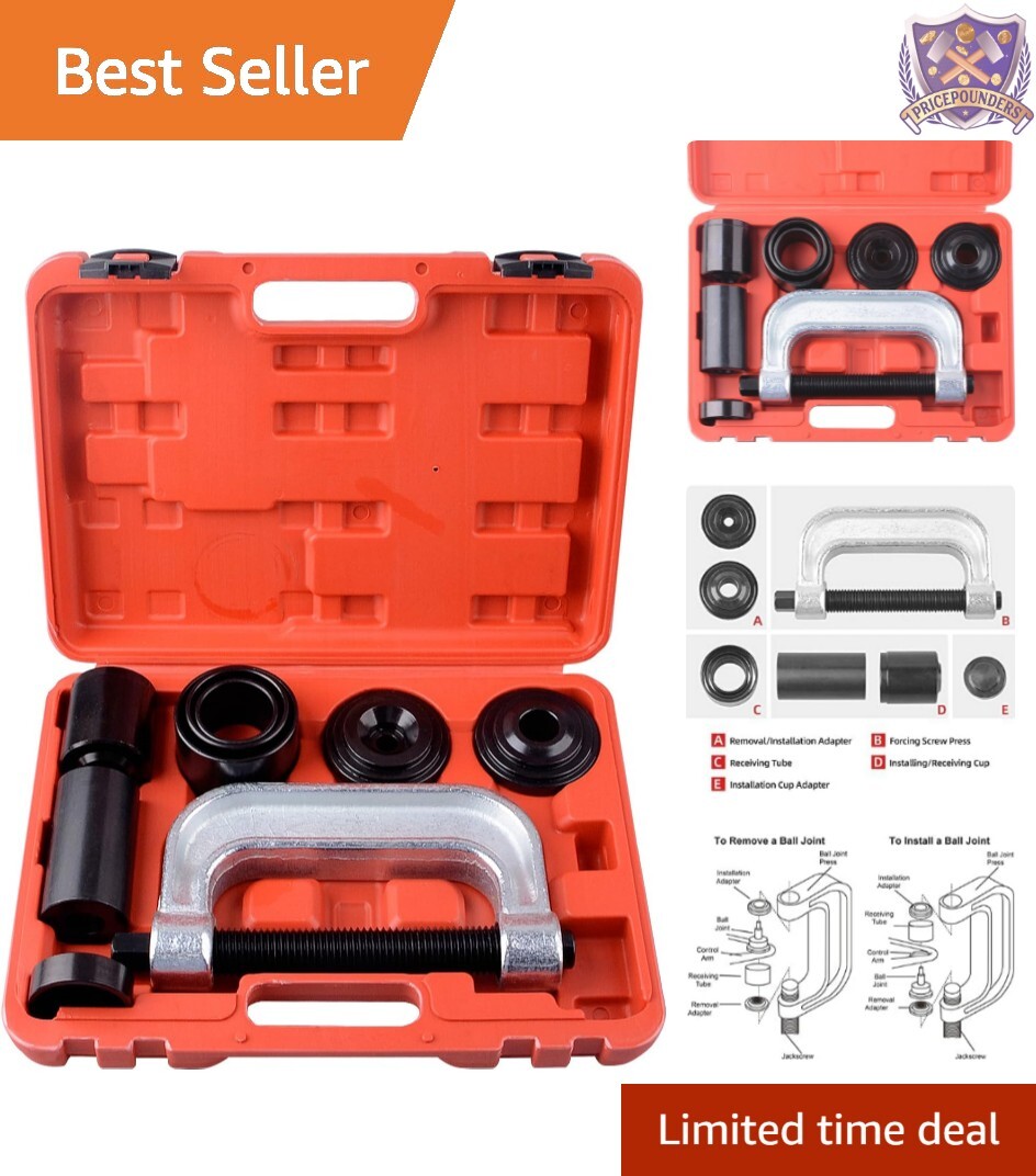 Ball Joint Press Kit Universal for 4WD & 2WD Cars and Light Trucks