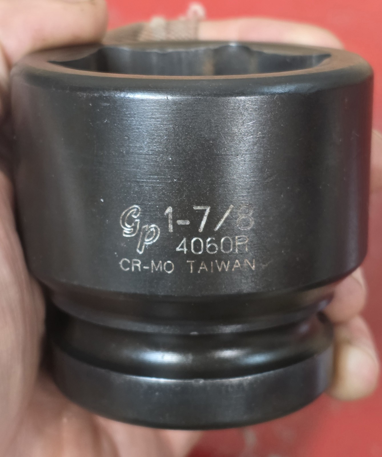 GP Grey Pneumatic SAE 1″ Drive 1-7/8″ Shallow Impact Socket 6pt 4060R