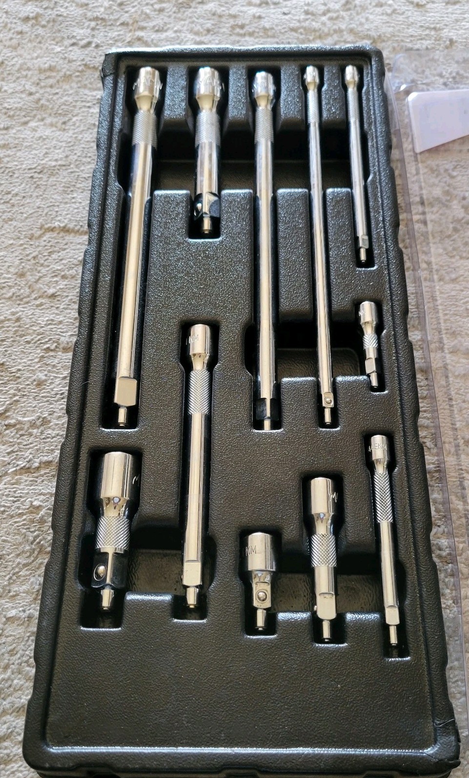 Mac Tools 1/4″3/8″,1/2″ Dri Magnetic Tipped Extension Set 1-3/4″,X2, X3, X6,X10