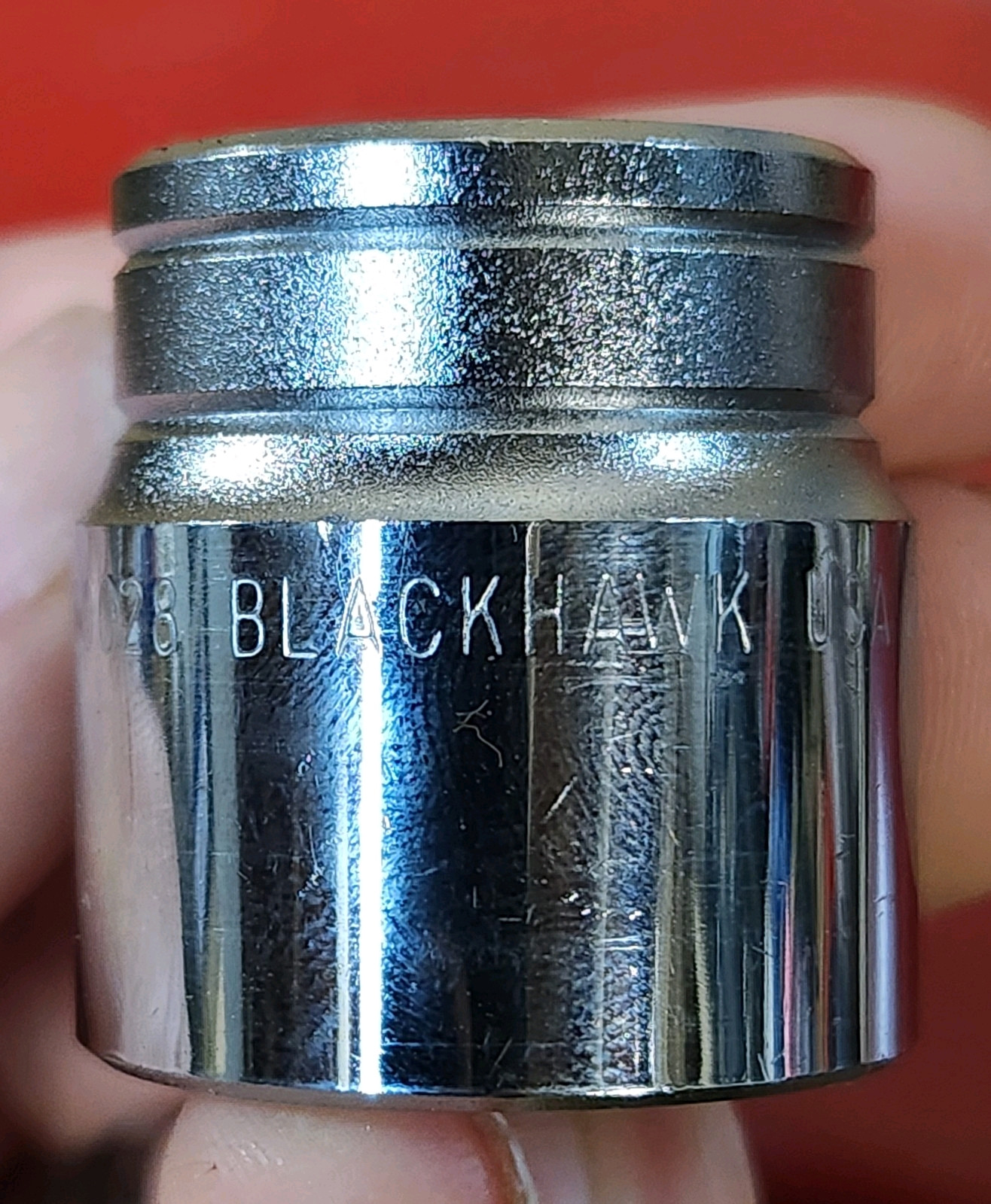 Blackhawk USA 3/8″ Dr SAE 9Pc Socket Set 12Pt 3/8″-7/8″ Vintage Very Nice!