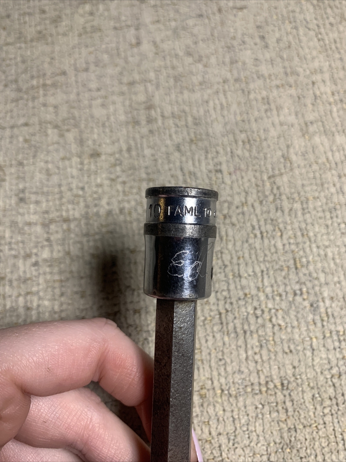 Snap-On Tools USA FAML10 3/8″ Drive Metric 10 mm Extra-Long Hex Socket Driver