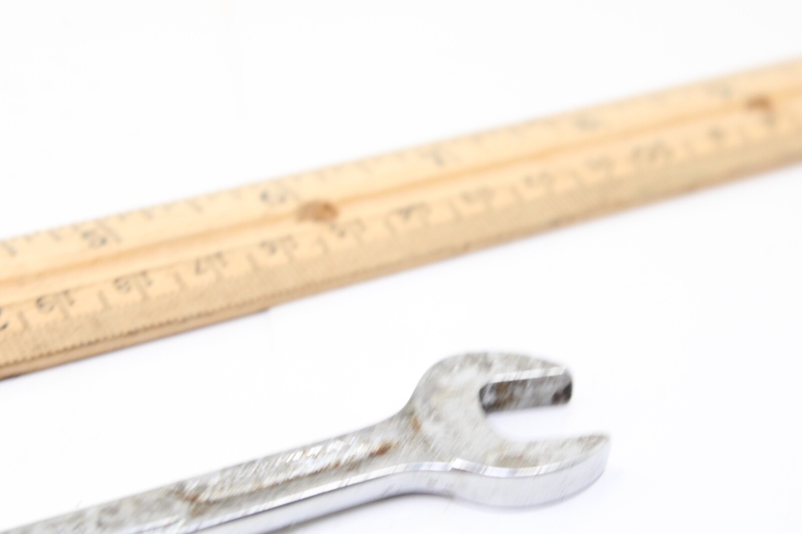 Snap-on VS1214 3/8″ x 7/16″ 6 Point SAE Double Open End Wrench Chrome USA