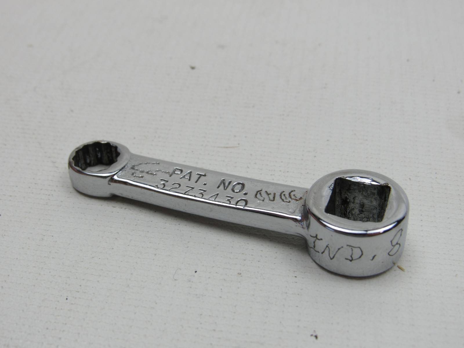 Snap-on 5/16″ FRDH101 3/8″ drive Chrome Torque Adapter