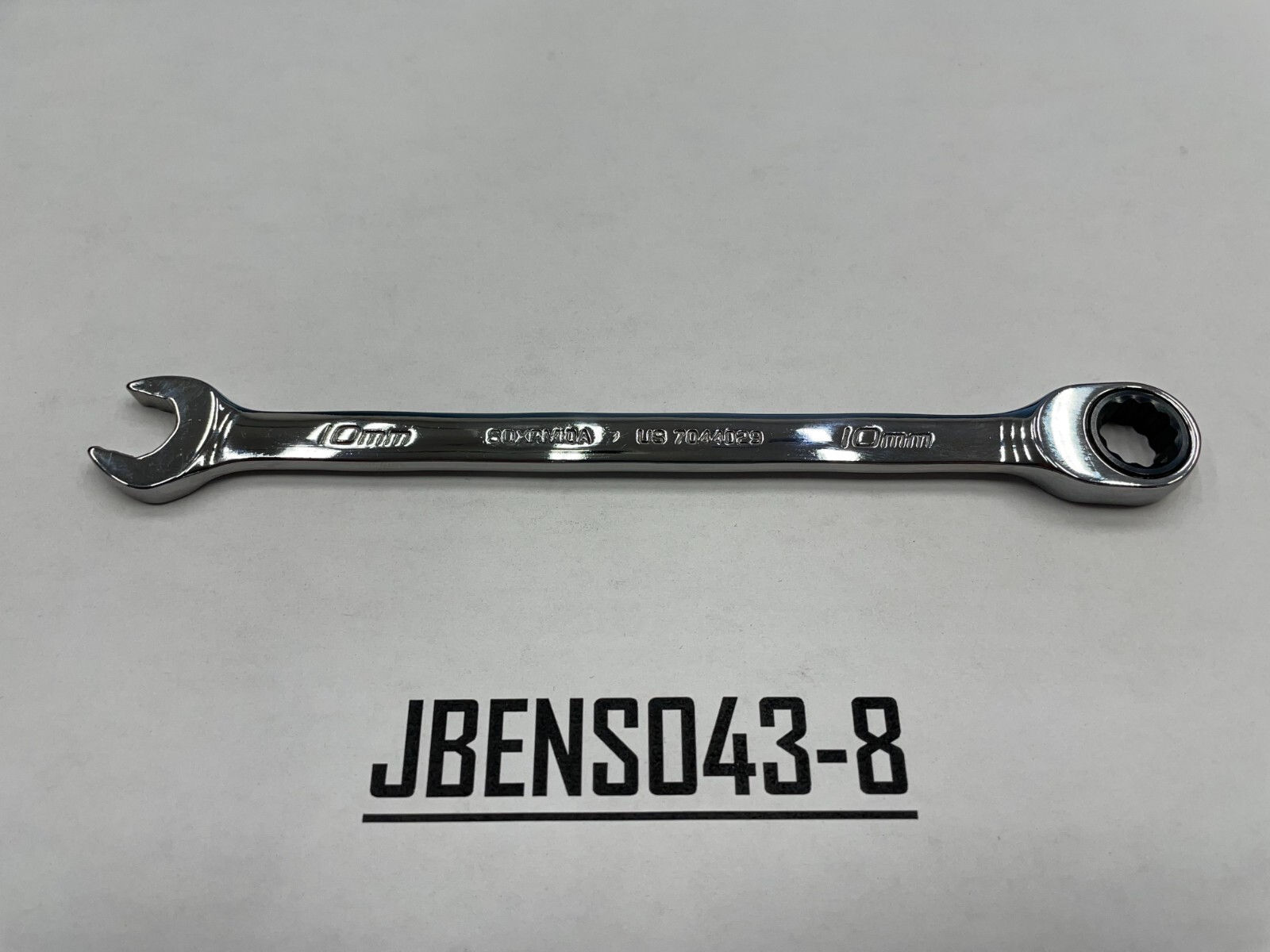 Snap-on Tools NEW 10mm Metric 0° Non-Reversing Ratcheting Combo Wrench SOXRM10A