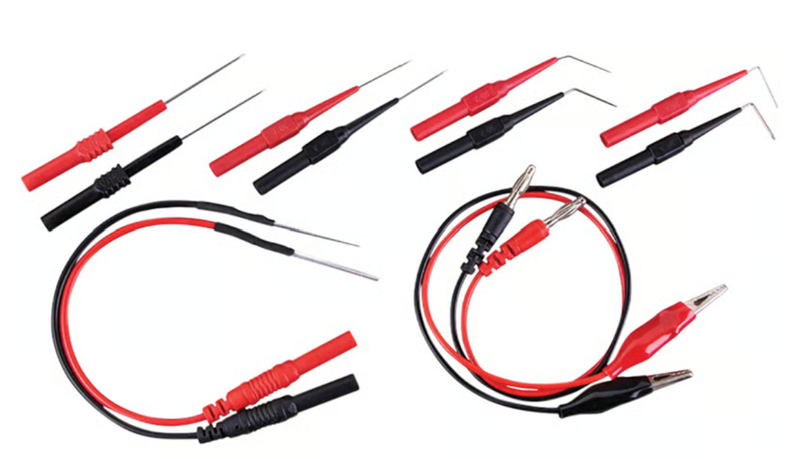 Cal Van Tools 61500, 12pc Master Electrical Back Probe Adapter and Lead Kit
