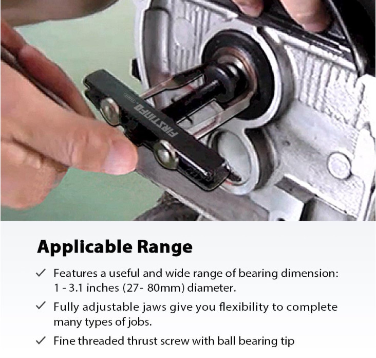 F3281C Crankshaft Camshaft Seal Remover Separator Puller with 2 Pairs of Hooks..