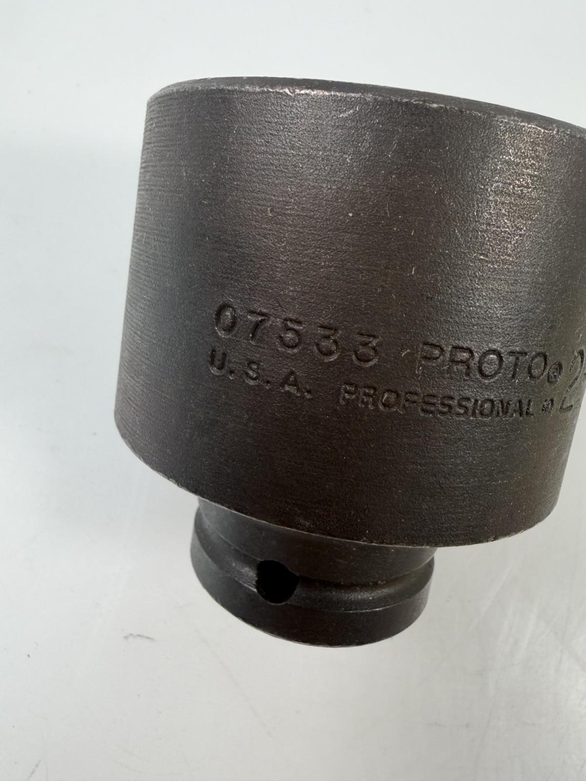 Proto 07533 6 Point 3/4″ Impact Socket 2-1/16″ Black Made in USA J07533 Standard