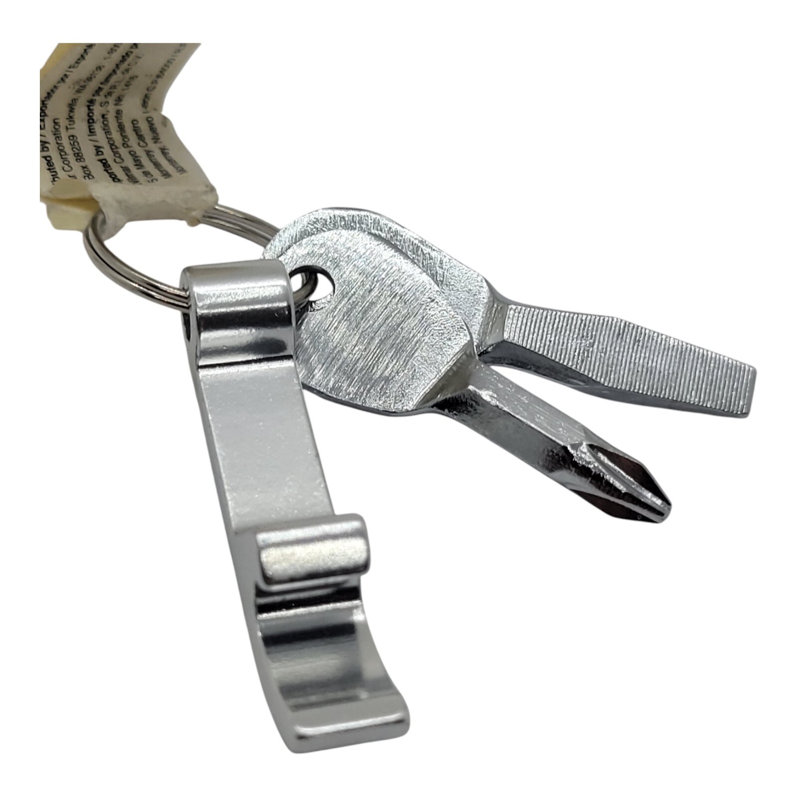 WLMW983 Performance Tool W983 Bottle Opener/Screwdriver/Keyring, 3-Piece