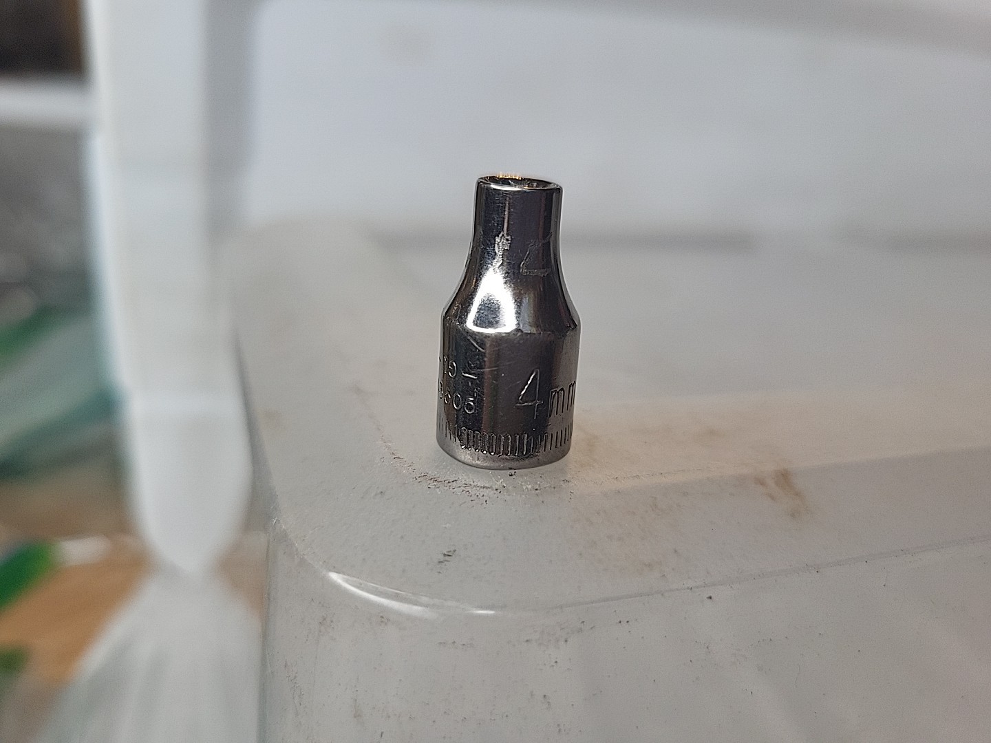 Craftsman 4mm Chrome Socket 43505 6 Point Inverted G1 USA
