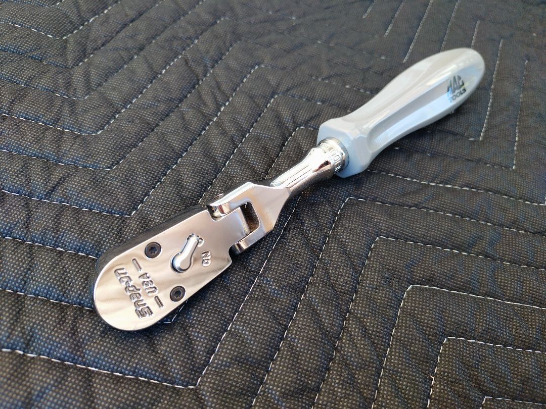 Snap-on 3/8 Flex Ratchet FHF100 Mac Tool Grip