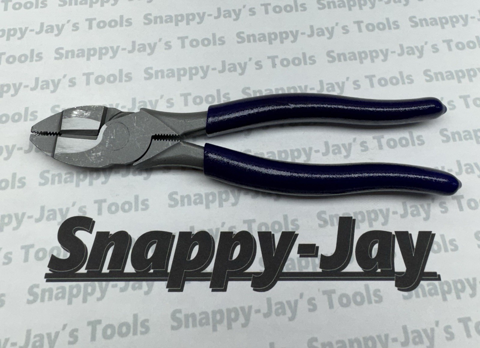 Snap-on Tools USA NEW 7″ DARK PURPLE Lineman’s Pliers 57AHLP